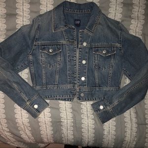 Gap Cropped Jean Jacket
